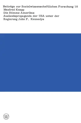 Knapp |  Die Stimme Amerikas | Buch |  Sack Fachmedien