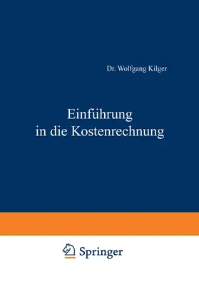 Wolfgang |  Einführung in die Kostenrechnung | Buch |  Sack Fachmedien