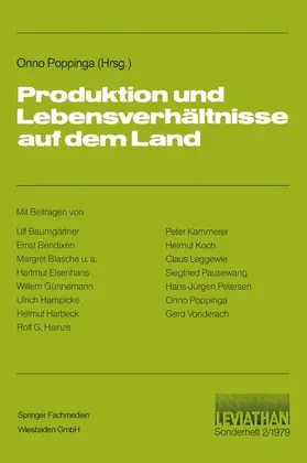 Popping |  Produktion und Lebensverhältnisse auf dem Land | Buch |  Sack Fachmedien