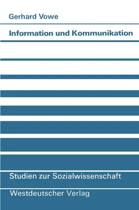 Vowe |  Information und Kommunikation | Buch |  Sack Fachmedien