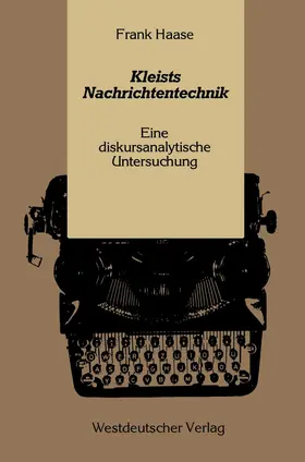 Haase |  Kleists Nachrichtentechnik | Buch |  Sack Fachmedien