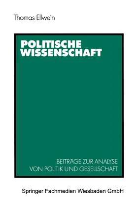 Ellwein |  Politische Wissenschaft | Buch |  Sack Fachmedien