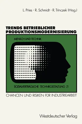 Schmidt / Trinczek |  Trends betrieblicher Produktionsmodernisierung | Buch |  Sack Fachmedien