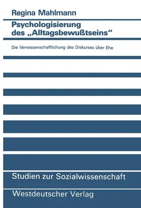  Psychologisierung des ¿Alltagsbewußtseins¿ | Buch |  Sack Fachmedien