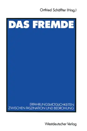 Schäffter |  Das Fremde | Buch |  Sack Fachmedien