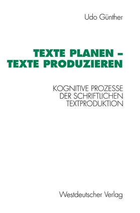 Udo |  Texte planen - Texte produzieren | Buch |  Sack Fachmedien