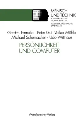 Gerd-Ewald |  Persönlichkeit und Computer | Buch |  Sack Fachmedien