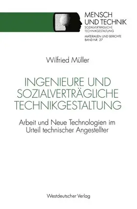  Ingenieure und sozialverträgliche Technikgestaltung | Buch |  Sack Fachmedien