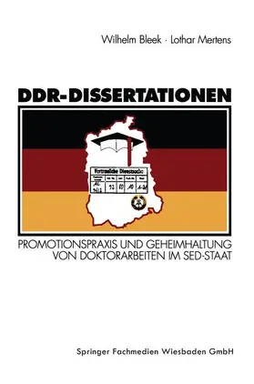 Mertens |  DDR-Dissertationen | Buch |  Sack Fachmedien