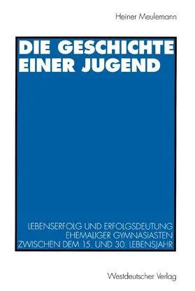  Die Geschichte einer Jugend | Buch |  Sack Fachmedien