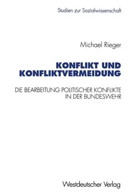 Rieger |  Konflikt und Konfliktvermeidung | Buch |  Sack Fachmedien