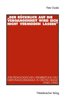  "Der Rückblick auf die Vergangenheit wird sich nicht vermeiden lassen" | Buch |  Sack Fachmedien