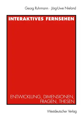 Nieland |  Interaktives Fernsehen | Buch |  Sack Fachmedien