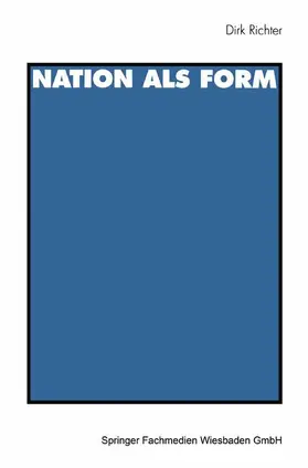 Richter |  Nation als Form | Buch |  Sack Fachmedien