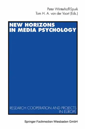 van der Voort / Winterhoff-Spurk |  New Horizons in Media Psychology | Buch |  Sack Fachmedien