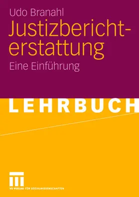 Branahl |  Justizberichterstattung | Buch |  Sack Fachmedien