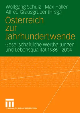 Schulz / Grausgruber / Haller |  Österreich zur Jahrhundertwende | Buch |  Sack Fachmedien