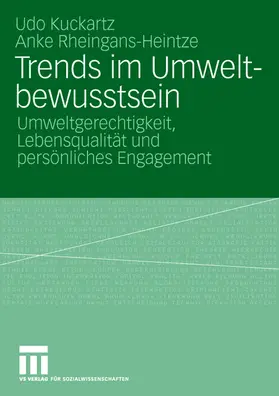 Kuckartz / Rheingans-Heintze / Umweltbundesamt |  Trends im Umweltbewusstsein | Buch |  Sack Fachmedien