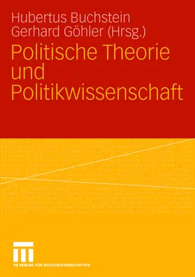 Göhler / Buchstein |  Politische Theorie und Politikwissenschaft | Buch |  Sack Fachmedien