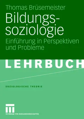 Brüsemeister |  Bildungssoziologie | Buch |  Sack Fachmedien