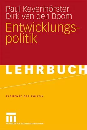 van den Boom / Kevenhörster |  Entwicklungspolitik | Buch |  Sack Fachmedien