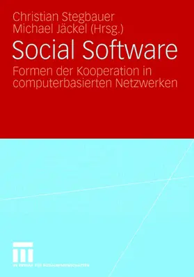 Jäckel / Stegbauer |  Social Software | Buch |  Sack Fachmedien