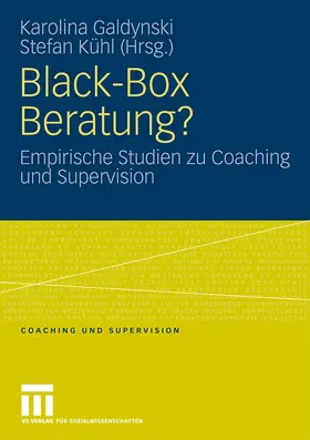 Galdynski / Kühl |  Black-Box Beratung? | Buch |  Sack Fachmedien