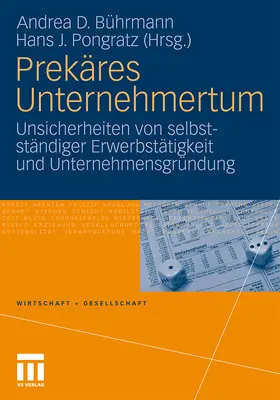 Pongratz / Bührmann |  Prekäres Unternehmertum | Buch |  Sack Fachmedien