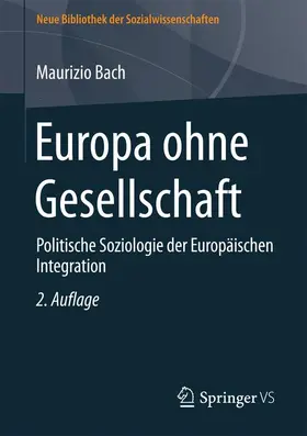 Bach |  Europa ohne Gesellschaft | Buch |  Sack Fachmedien