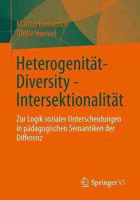 Hormel / Emmerich |  Heterogenität - Diversity - Intersektionalität | Buch |  Sack Fachmedien
