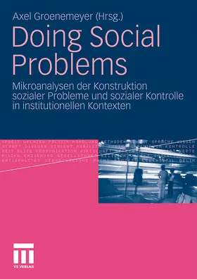Groenemeyer |  Doing Social Problems | Buch |  Sack Fachmedien
