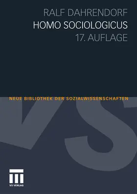 Dahrendorf |  Homo Sociologicus | Buch |  Sack Fachmedien