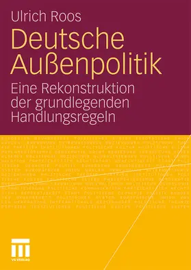 Roos |  Deutsche Außenpolitik | Buch |  Sack Fachmedien
