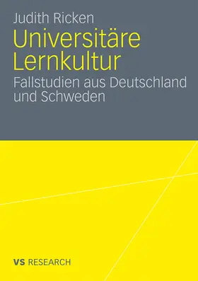 Ricken |  Universitäre Lernkultur | Buch |  Sack Fachmedien