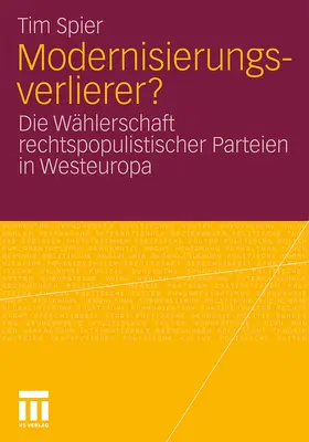Spier |  Modernisierungsverlierer? | Buch |  Sack Fachmedien