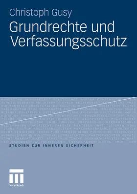 Gusy |  Grundrechte und Verfassungsschutz | Buch |  Sack Fachmedien