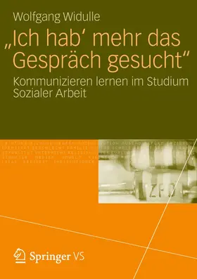 Widulle |  'Ich hab' mehr das Gespräch gesucht' | Buch |  Sack Fachmedien