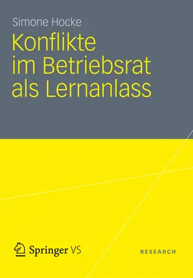 Hocke | Konflikte im Betriebsrat als Lernanlass | E-Book | sack.de