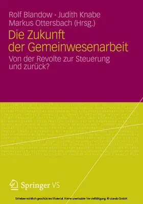 Blandow / Knabe / Ottersbach |  Die Zukunft der Gemeinwesenarbeit | eBook | Sack Fachmedien