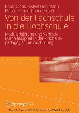 Cloos / Oehlmann / Hundertmark |  Von der Fachschule in die Hochschule | eBook | Sack Fachmedien