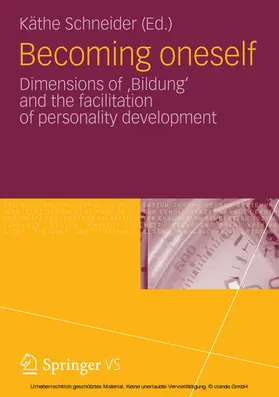 Schneider | Becoming oneself | E-Book | sack.de