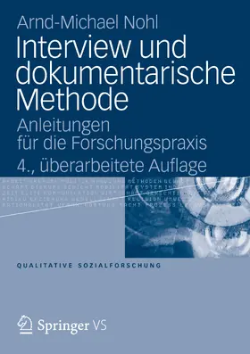 Nohl |  Interview und dokumentarische Methode | eBook | Sack Fachmedien