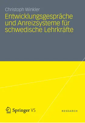 Winkler | Entwicklungsgespräche und Anreizsysteme für schwedische Lehrkräfte | E-Book | sack.de
