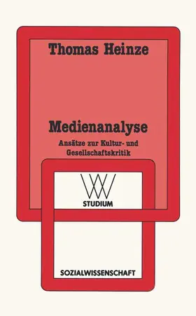 Heinze |  Medienanalyse | Buch |  Sack Fachmedien