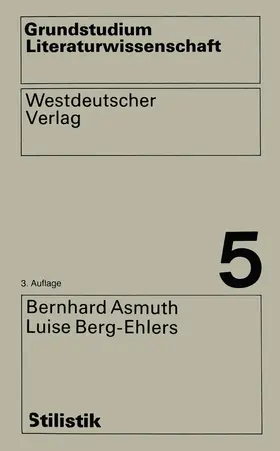 Asmuth |  Stilistik | Buch |  Sack Fachmedien