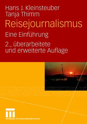 Thimm / Kleinsteuber |  Reisejournalismus | Buch |  Sack Fachmedien