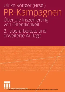 Röttger |  PR-Kampagnen | eBook | Sack Fachmedien