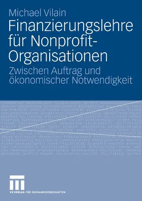 Vilain |  Finanzierungslehre für Nonprofit-Organisationen | eBook | Sack Fachmedien