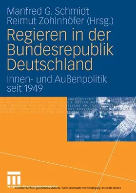 Schmidt / Zohlnhöfer |  Regieren in der Bundesrepublik Deutschland | eBook | Sack Fachmedien