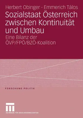 Obinger / Talos | Sozialstaat Österreich zwischen Kontinuität und Umbau | E-Book | sack.de